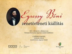 Egressy Béni zenetörténeti kiállítás
